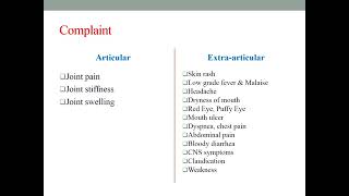 History Rheumatology Part one [upl. by Stubbs]