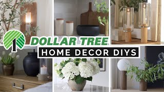 TOP 20 DIY DOLLAR TREE HOME DECOR PROJECTS  HIGH END EASY amp NOT CHEESY [upl. by Aiderfla]