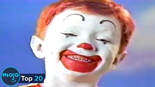 Top 20 Weirdest McDonalds Commercials [upl. by Thursby]