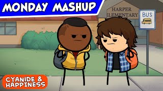 Why Schools Should Stay Closed  Cyanide amp Happiness Monday Mashup [upl. by Nomolos359]