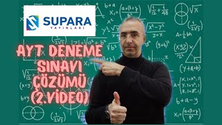 SÜPER SORULARDAN OLUŞAN supara AYT DENEME SINAVI ÇÖZÜMÜ 2VİDEO [upl. by Annoyk]