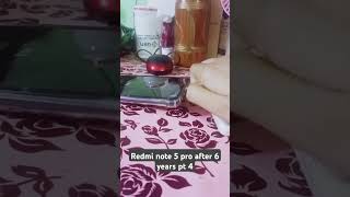 Redmi note 5 pro after 6 years pt 4 pls subscribe redmimobile [upl. by Allista]