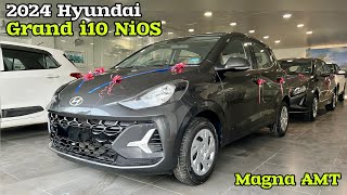 Hyundai Grand i10 NiOS Magna AMT Nice Car Yar ❤️ Grand i10 NiOS 2024 [upl. by Enyaht]