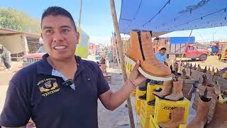 Aqui es Barato y hay Variedad Botas 👢 Botines cintos bordados de pita personalizados Tepeaca Puebla [upl. by Anna-Diana]