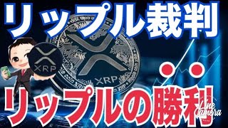 【朗報】リップル（XRP）SEC訴訟でリップル社が勝利で急騰！？ [upl. by Na790]