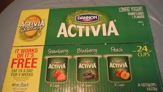 Entire pack of Activia yogurt challenge 24 ct [upl. by Aham649]