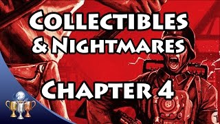 Wolfenstein The Old Blood Collectibles Chapter 4  Escape Gold Letter amp Escape Nightmare Level [upl. by Helgeson]