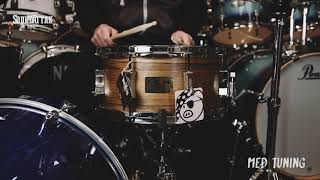 Pork Pie USA Custom Oak 13x65 Snare w African Marble Outer Veneer [upl. by Osrick]