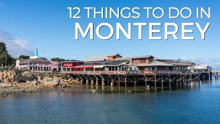 12 Things to do in Monterey Beaches Parks Hikes Restaurants amp an Aquarium [upl. by Godspeed]