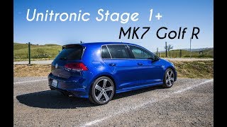 375HP Unitronic 1 VW MK7 Golf R  The Sleeper Hyper Hatch [upl. by Acir395]