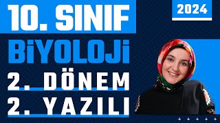 10Sınıf Biyoloji 2Dönem 2Yazılı  2024 yazılı biyoloji [upl. by Julieta646]