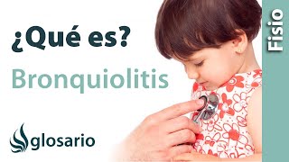 BRONQUIOLITIS  ¿Qué es [upl. by Hinkle]