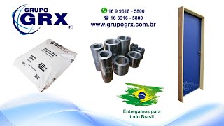 GRUPO GRX®  Argamassa Baritada Portas Radiológicas Lençol de Chumbo Vidro Plumbífero Veja vídeo [upl. by Mosley761]