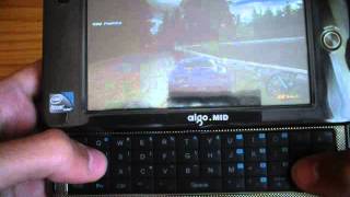 Need For Speed Hot pursuit 2 on UMPC Aigo MID 12Ghz version [upl. by Mischa]