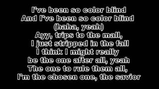 Diplo  Color Blind feat Lil Xan Lyrics Video [upl. by Aneej693]