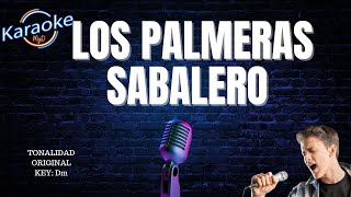 Los Palmeras  Sabalero Karaoke Profesional karaoke2024 cumbia lospalmeras [upl. by Ain61]