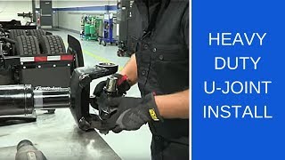 How to install an SKF Heavy Duty Ujoint [upl. by Abdulla988]