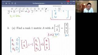 Linear Algebra Test 1 Review [upl. by Hett884]