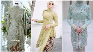 34 Model Kebaya Modern 20212022 Terbaru Bikin Kamu Makin Cantik Dan Anggun [upl. by Retsel]