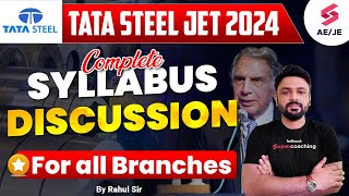 TATA Steel Jet Syllabus 2024  TATA Steel JET Recruitment 2024 Complete Syllabus [upl. by Leann]