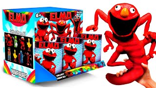 The LARGEST Elongated ELMO MYSTERY BOX NEW ELMO EXE EVIL Sesame STREET Minifigures [upl. by Priscilla659]