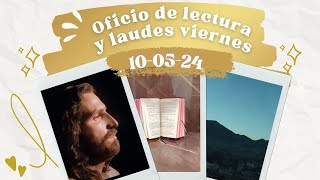 OFICIO DE LECTURA HOY VIERNES 10 DE MAYO 2024 [upl. by Etnaihc]