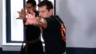 How to Do an All Finger Strike  Krav Maga Defense [upl. by Eizzo]