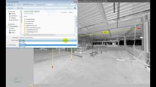 Trimble RealWorks 72  Screen capture in Scan Explorer [upl. by Ardnekan]