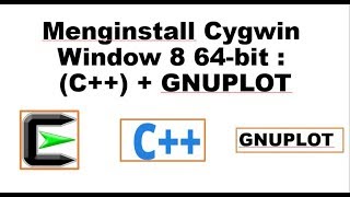 Install Cygwin C dan GNUPLOT [upl. by Anstus936]