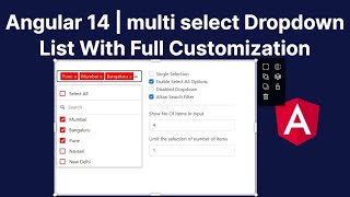 How to use box mode with the Angular Multiselect control from Syncfusion [upl. by Dleifxam202]