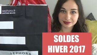 ► SOLDES HIVER 2017  Sephora Moa Undiz [upl. by Dorraj]