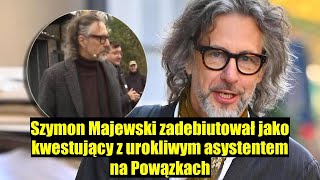 Szymon Majewski zadebiutował jako kwestujący na Powązkach z urokliwym asystentem [upl. by Hintze]