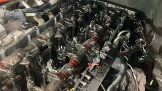 Detroit DD15 Fuel Injector replacement and injector code programming  misfire on multiple cylinders [upl. by Cathee]