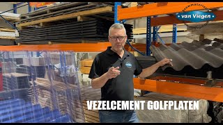 28 Asbestvrije vezelcement golfplaten voor schuur of tuinhuis [upl. by Alyel79]