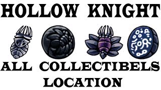 All collectibles location on map Hollowknight [upl. by Borek]