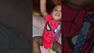 How babies act when Cocomelon comes on shorts damissquad litbaby turnupbaby [upl. by Jenifer]