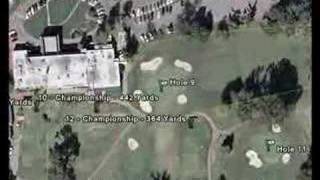 quotChickasaw Country Club Chickasawquot Flyover Tour [upl. by Tammany517]