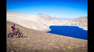 imágenes aéreas travesía enduro cordillera de los andes por paso pehuenche 2019 [upl. by Anairdna73]