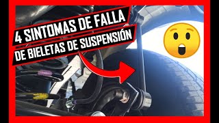 ⚠️4 Síntomas De BIELETA De SUSPENSIÓN Dañadas o GASTADAS 🛑ESTO HARÁ TU CARRO 🛑 [upl. by Jasmina]