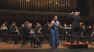 UMich Symphony Band  Christopher Cerrone  Darkening Then Brightening 2024 [upl. by Enirhtac]