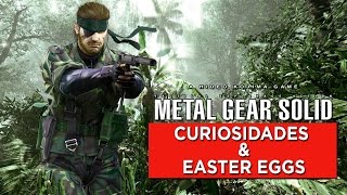 Curiosidades e Easter Eggs de Metal Gear Solid [upl. by Ettennal]