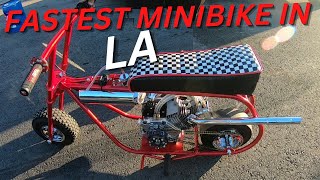 Raced the QS120 ebike against the fastest minibike in LA and this happened [upl. by Winstonn]