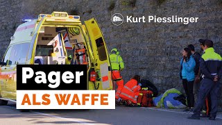 Pager als Waffe  Kurt Piesslinger [upl. by Repotsirhc]