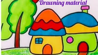 Which colors are necessary to learn drawing Watch the video artbyvaani19 [upl. by Ecinahs]