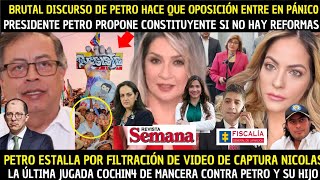 🚨OPOSICIÓN ENTRA EN PÁNIC0 POR PETRODURO DISCURSO DEL PRESIDENTE CONTRA LA DERECHA VICKY Y BARBOSA [upl. by Anna-Diane]