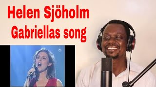 Helen SjöholmGabriellas sångReaction Video 🇸🇪 [upl. by Aggarwal]