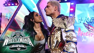 Cody and Brandi Rhodes arrive in style at WrestleMania XL WrestleMania XL Sunday highlights [upl. by Eidnyl154]