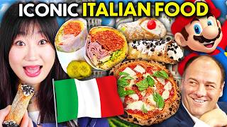 Iconic Italian Cuisine Challenge [upl. by Aiz]