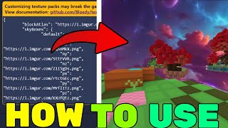 How To USE The NEW UPDATED Texture Packs in Bloxdio  Bloxdio [upl. by Paske]