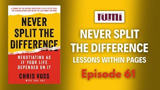 Never Split The Difference Lessons Within Pages  S01 EP61 [upl. by Schlessinger]